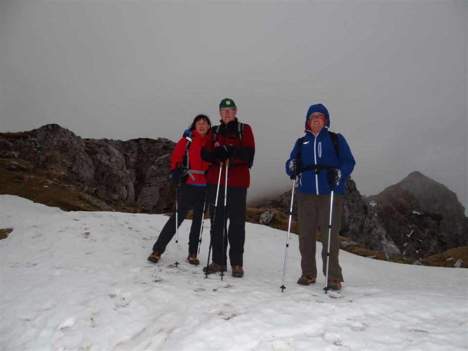 Pl. KOFCE in VELIKI VRH, 2088 m, 18.11.2012 - foto povečava