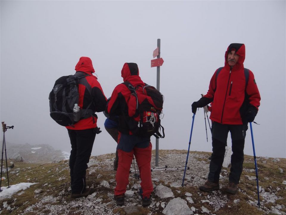 Pl. KOFCE in VELIKI VRH, 2088 m, 18.11.2012 - foto povečava