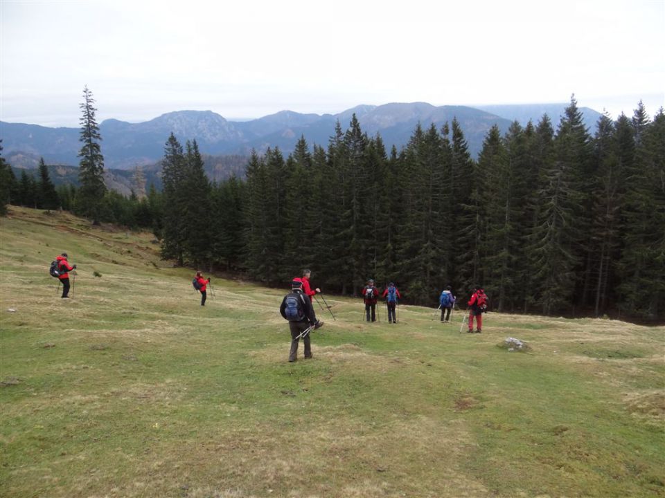 Pl. KOFCE in VELIKI VRH, 2088 m, 18.11.2012 - foto povečava