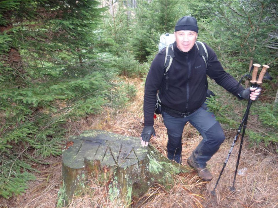 Pl. KOFCE in VELIKI VRH, 2088 m, 18.11.2012 - foto povečava