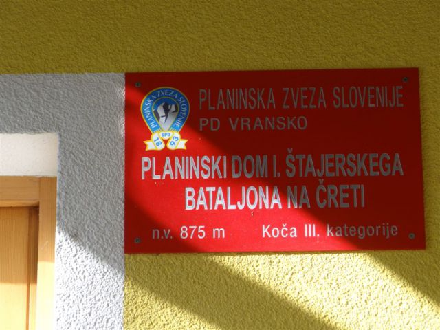 BRASLOVČE - KOČA NA ČRETI - GRAD ŽOVNEK, 2012 - foto