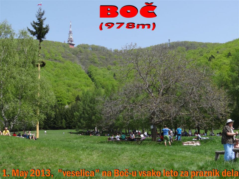 BOČ, 978 m, 1.5.2013 - foto povečava