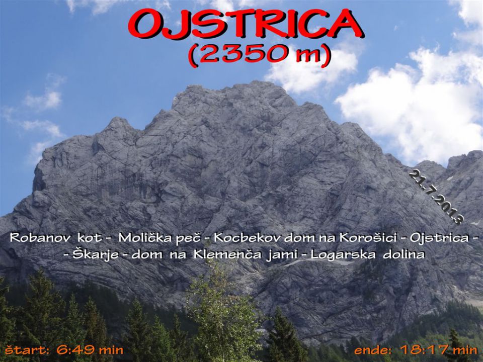 OJSTRICA, 2350 m_21.7.2013 - foto povečava