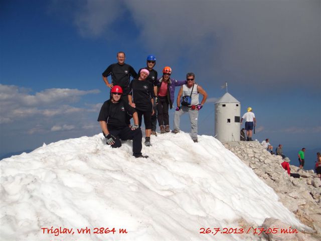 TRIGLAV, 2864 m, 26.7.2013 - foto