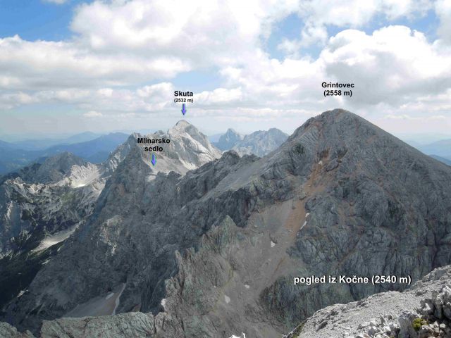 KOČNA (2540m) in GRINTAVEC (2558m) - foto