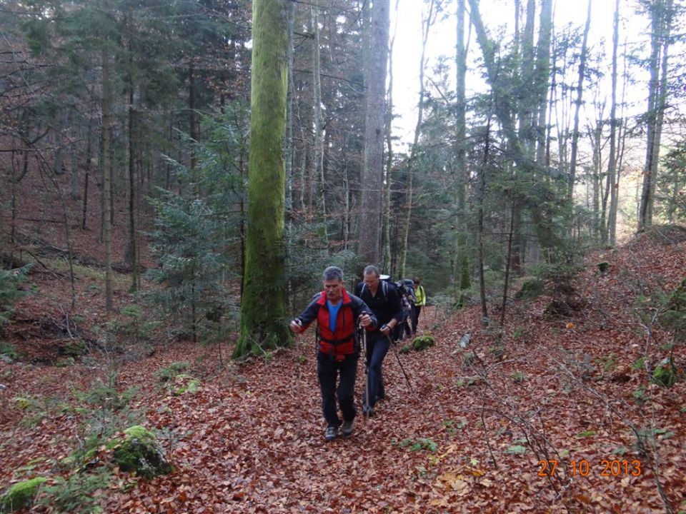 DOBRČA, 1634 m, 27.10.2013 - foto povečava