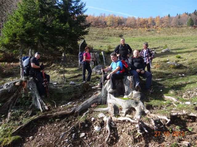 DOBRČA, 1634 m, 27.10.2013 - foto