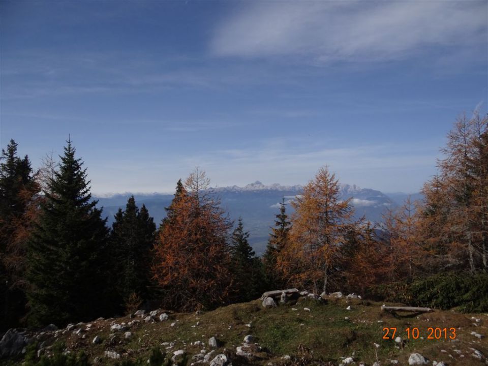 DOBRČA, 1634 m, 27.10.2013 - foto povečava