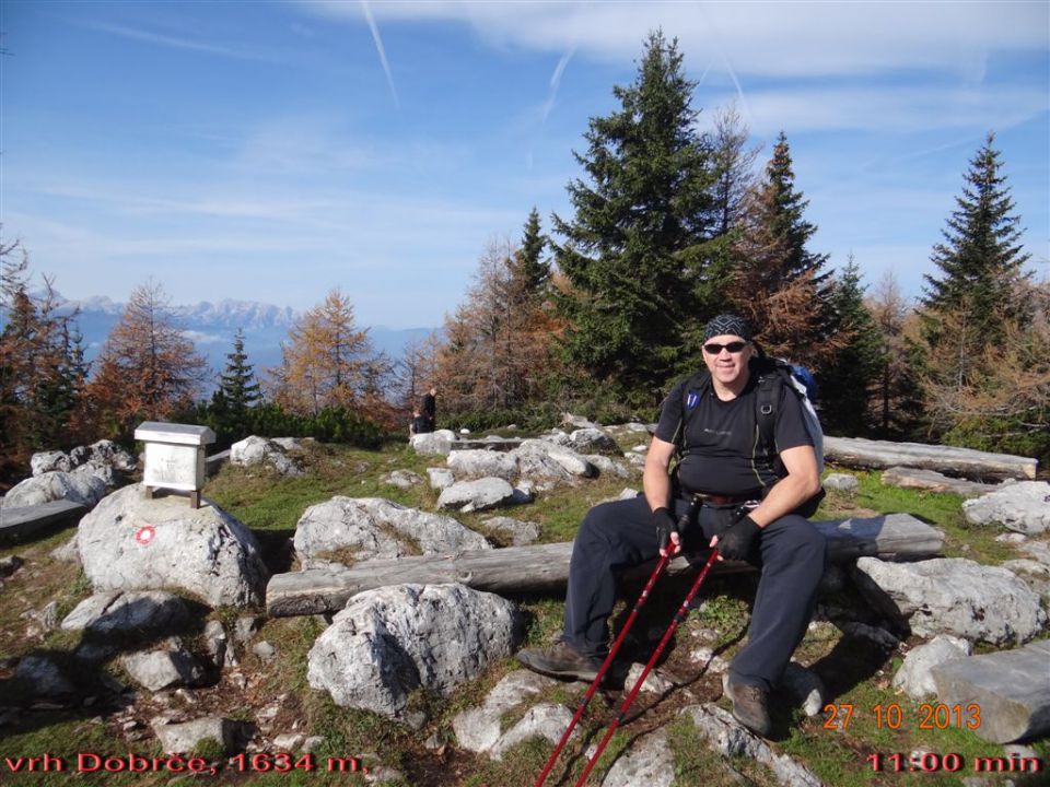 DOBRČA, 1634 m, 27.10.2013 - foto povečava