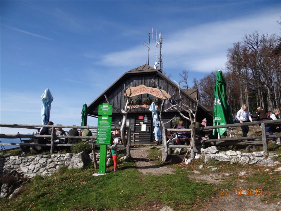 DOBRČA, 1634 m, 27.10.2013 - foto povečava