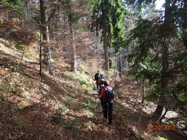 DOBRČA, 1634 m, 27.10.2013 - foto