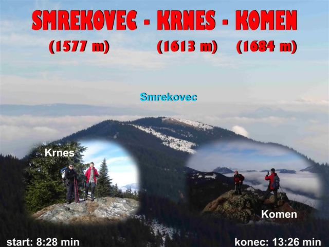 SMREKOVEC - KRNES - KOMEN, 17.11.2013 - foto