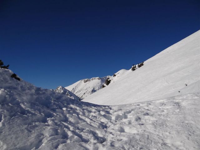 VIŠEVNIK, 2050 m - 12.1.2014 - foto