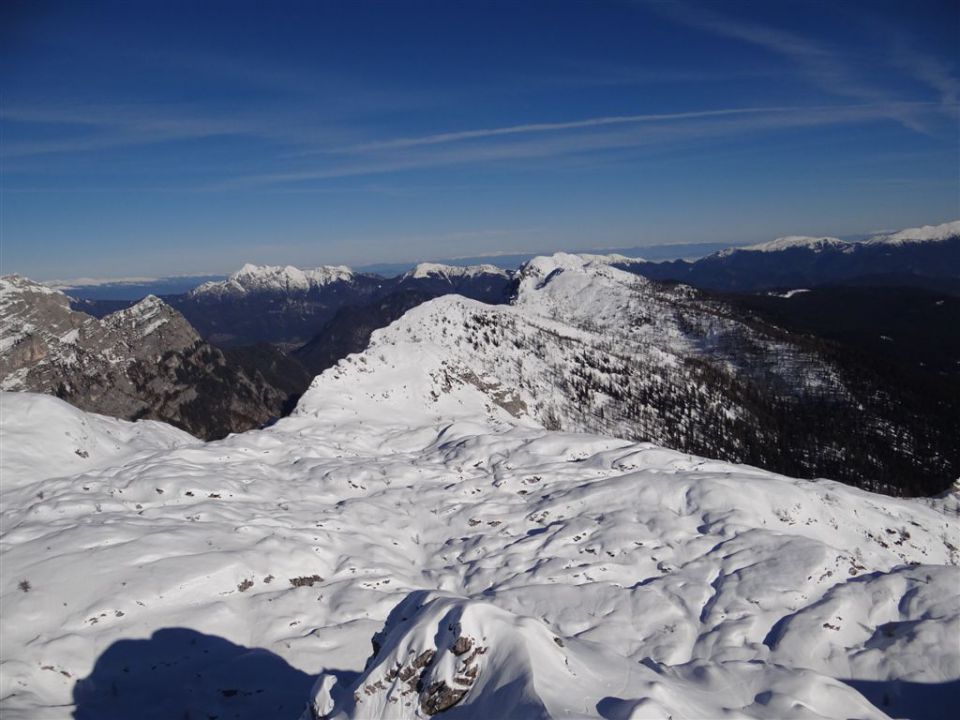 VIŠEVNIK, 2050 m - 12.1.2014 - foto povečava