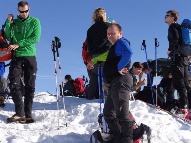 VIŠEVNIK, 2050 m - 12.1.2014 - foto