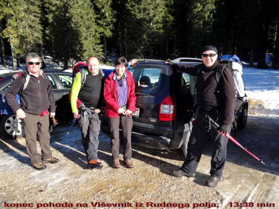 VIŠEVNIK, 2050 m - 12.1.2014 - foto povečava