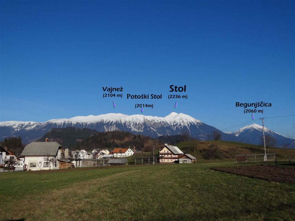 VIŠEVNIK, 2050 m - 12.1.2014 - foto povečava