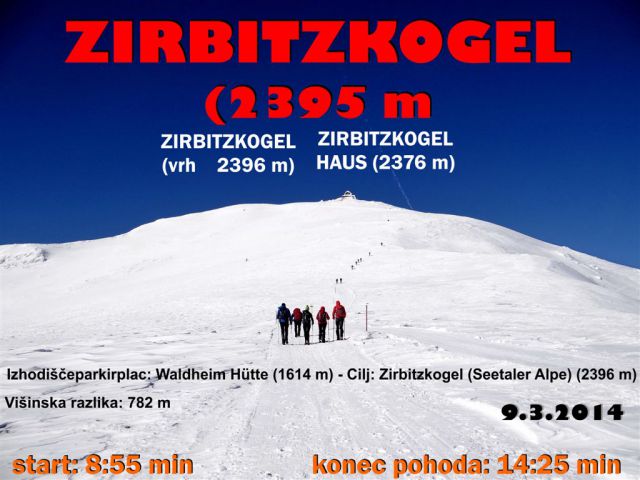 ZIRBITZKOGEL, 2396 m (A) - foto