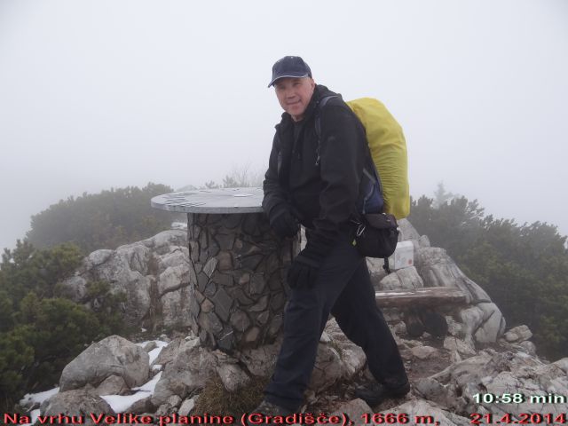 VELIKA PLANINA, 1666 m, 21.4.2014 - foto