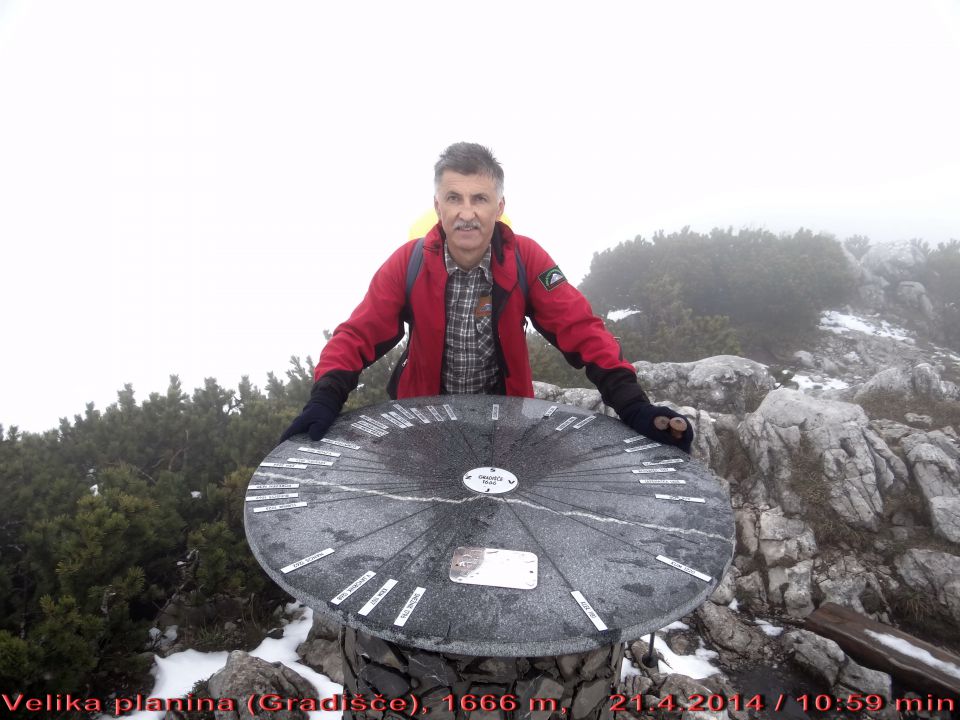 VELIKA PLANINA, 1666 m, 21.4.2014 - foto povečava