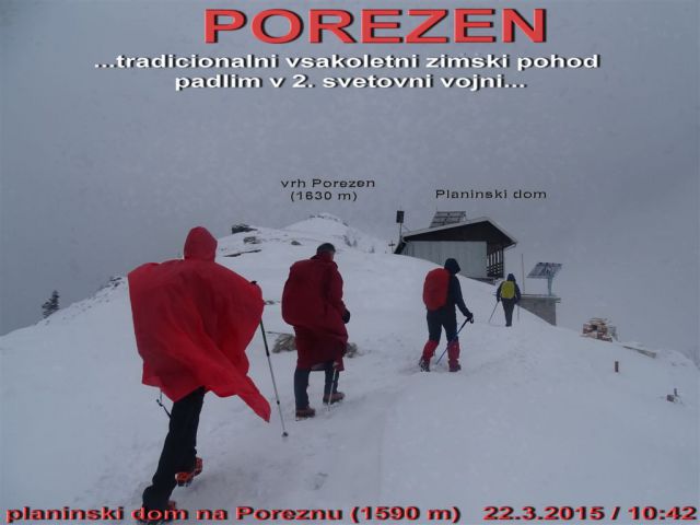 Petrovo Brdo (803 m) - Porezen (1630 m - foto