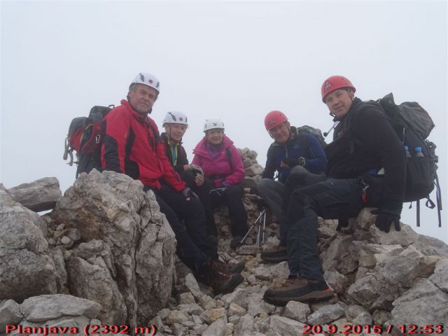 Planjava (2392 m), 20.9.2015 - foto