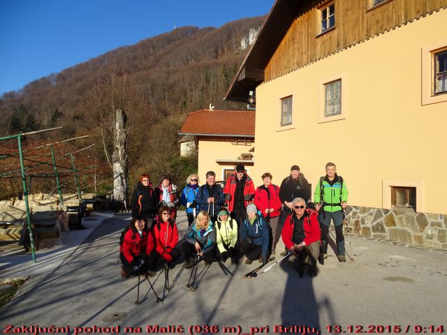 MALIČ (936 m) in ŠMOHOR, 13.12.2015 - foto