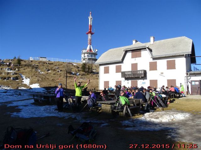 URŠLJA GORA. 1699 m, 27.12.2015 - foto