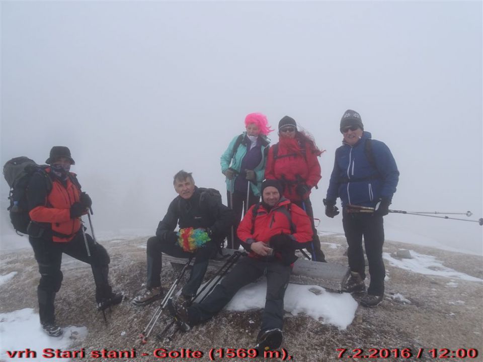 GOLTE (Stari stari vrh, 1569 m) - foto povečava