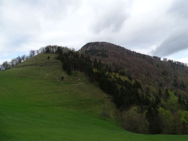 KRVAVICA (909 m) in ČEMŠENIŠKA PLANINA - foto