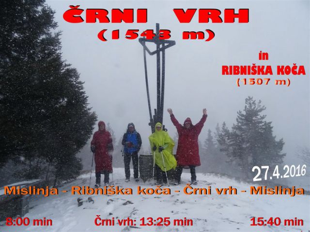 RIBNIŠKA KOČA in ČRNI VRH - foto