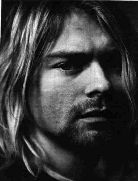 Kurt Cobain - foto povečava