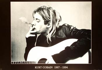 Kurt Cobain - foto povečava