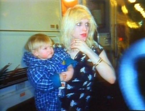 Courtney Love in Frances Bean Cobain - foto povečava