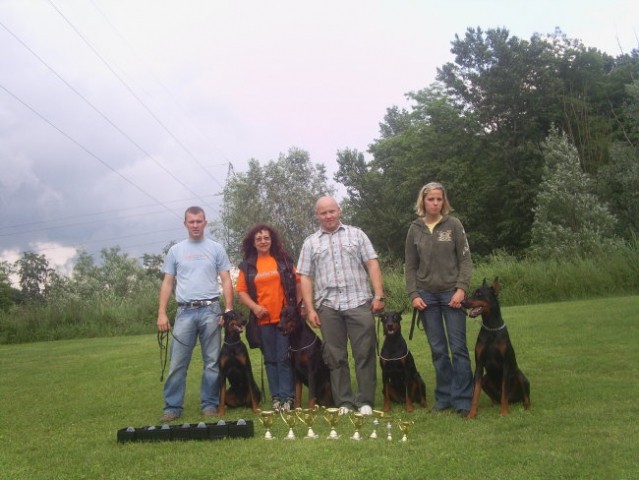 Slovenian doberman show 2008 - foto