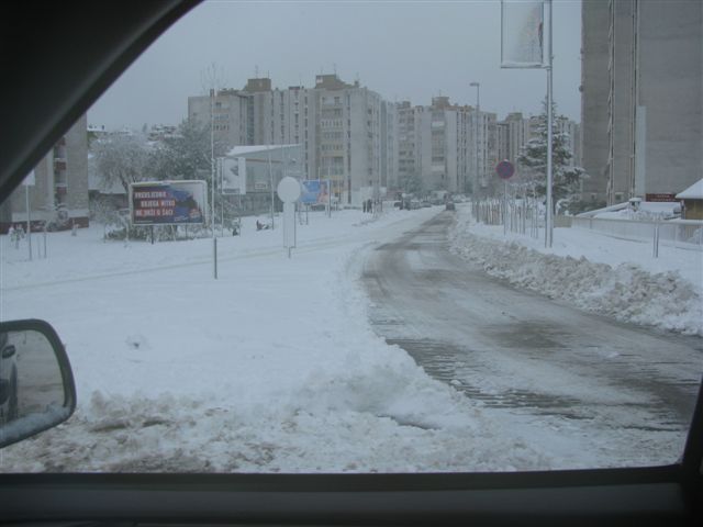 Snig u puli 19.12.2009. - foto povečava