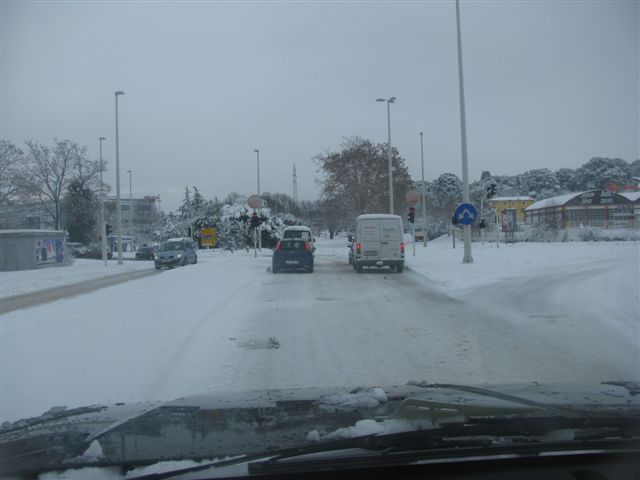 Snig u puli 19.12.2009. - foto povečava