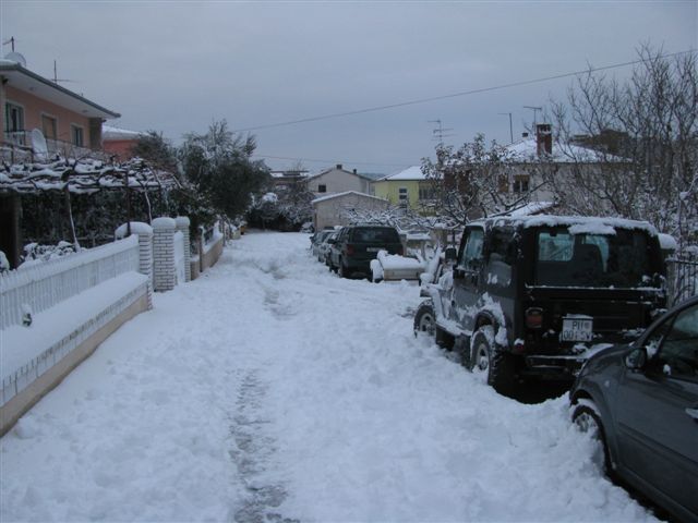 Snig u puli 19.12.2009. - foto povečava