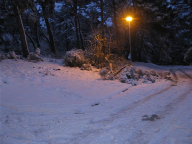 Snig u puli 19.12.2009. - foto povečava