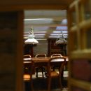 pogled na palubo C skozi vrata ki vodijo iz glavne palube 
ZAKLJUČNA DELA LETA 2008