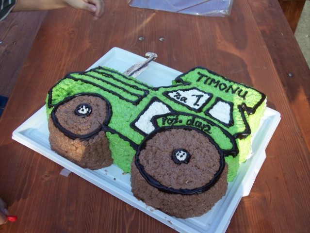 Traktor-torta