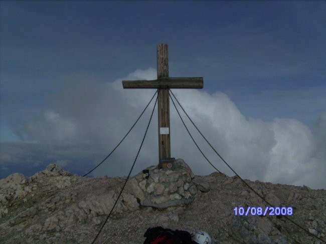 Križ na velikem Kaninu 2587 m