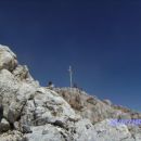 križ na vrhu škrlatice 2740 m