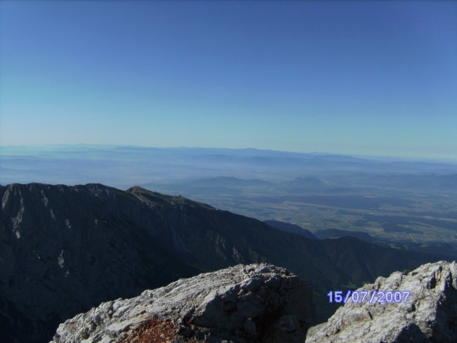 kalški greben in krvavec iz kočne