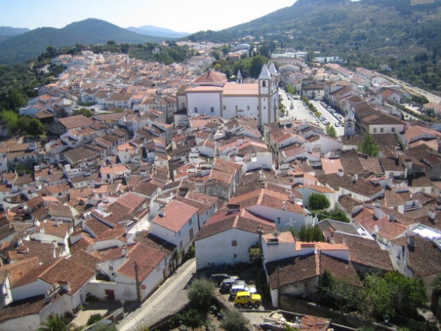 Panorama z gradu v Cast. de Vide