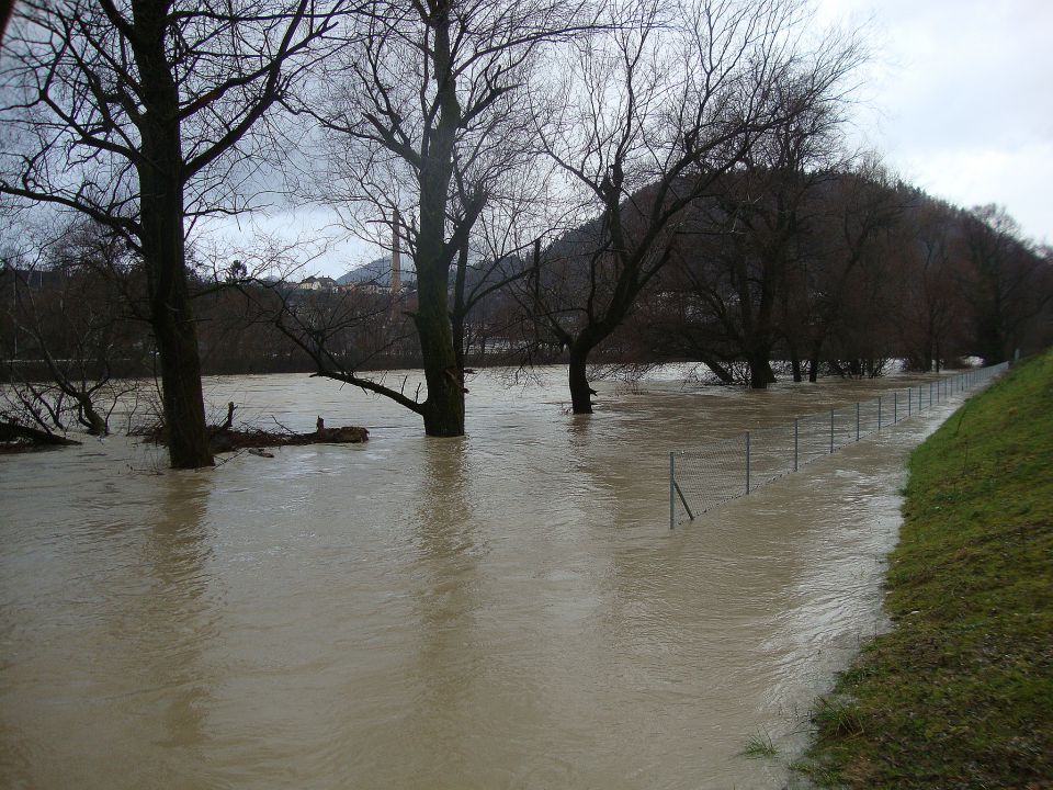 reka sava v Kranju