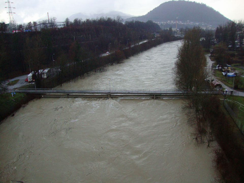 Reka sava v Kranju