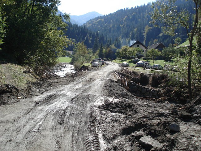 Vodna ujma 2007 ( Železniki & Davča )  - foto povečava