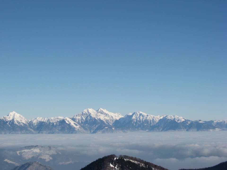 Kamniške Alpe z vrha
