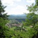 Pogled z Žežlja na Vinico (rojstni kraj O. Župančiča)